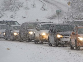 Snow tire and chain requirement begin today, Oct. 1., in B.C.