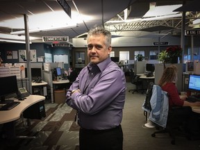 Richard Traer, manager of the 3-1-1 contact centre for the City of Vancouver, says call volumes spiked in the days following Monday's snowfall. The team was ready for a flood of calls related to snow and ice Friday.
