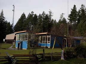 False Bay school, on Lasqueti Island, B.C., Thursday, November 24, 2016 is off the grid and no longer relying on diesel generators for power was built in 1953. The school has since converted to solar energy in March 2016.