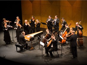 The Pacific Baroque Orchestra, directed by Alexander Weimann, will perform Handel's Music for the Royal Fireworks on April 3 at the Chan Centre for the Performing Arts at UBC.