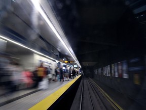 A stranger gave his coat to a young woman dressed only in a T-shirt and pyjamas in sub-zero temperatures at a downtown Vancouver SkyTrain station on Dec. 1.