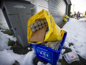 Some Vancouver residents say it has been three weeks since their recyclables have been picked up.
