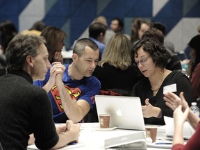 More than 100 teachers from across the province were invited to Tuesday’s training session on computer coding and computational thinking at the downtown Vancouver offices of Microsoft. The session was designed to train teachers to train other teachers how to code, which will be a mandatory subject for students in grades 6 to 9 by 2018.