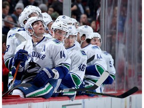Pre-season hopes for the Vancouver Canucks were looking up, but it didn't take long for regular-season reality to dampen the National Hockey League team's playoff dream.