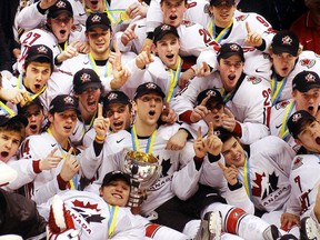 Team Canada won the 2006 world junior hockey championship at GM Place in Vancouver.