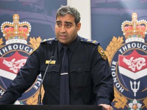 Acting police chief Del Manak: “VicPD is working on many fronts in the fight against fentanyl.”