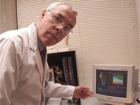 Dr. Myron MacDonald is shown in a 1996 file photo.
