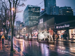 Robson Street will be closed Saturday evening for a special Winter's Dance performance.