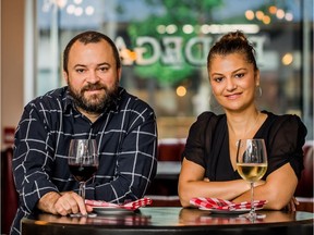 Paul and Natalie Rivas at Bodega on Main.