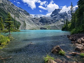 Upper Joffre Lake near Pemberton, BC.