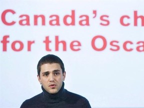 Montreal director Xavier Dolan&#039;s Oscar contender &ampquot;It&#039;s Only the End of the World&ampquot; and Space&#039;s human cloning series &ampquot;Orphan Black&ampquot; are the leading nominees for this year&#039;s Canadian Screen Awards. Dolan speaks during a news conference in Montreal in a September 23, 2016, file photo. THE CANADIAN PRESS/Graham Hughes