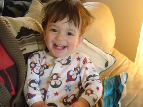 16-month-old Macallan Wayne Saini died Jan. 18, 2017 in an accident at a daycare in Vancouver.