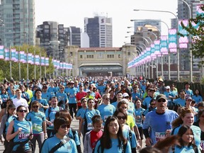 The Vancouver Sun Run takes place Sunday, April 23.