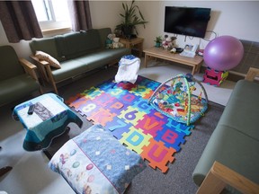 A mother-child common room is pictured in the Annex of the Fraser Valley Institution in Abbotsford, B.C., Thursday, Jan. 26, 2017.