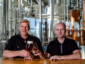 Central City's brewmaster Gary Lohin and head distiller Stuart McKinnon have released their single malt whisky Lohin McKinnon in time for Robbie Burns Day.