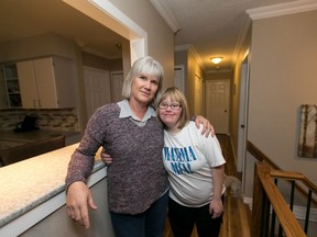 Jenny Jones and her daughter, Samantha, are battling with Community Living B.C. for stable funding for programs for Samantha. Photograph By DARREN STONE, Times Colonist