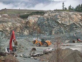 B.C. Supreme Court Justice Robert Sewell has set aside a decision by B.C.'s environmental appeal board and reinstated a stay of the permit that allowed Cobble Hill Holdings to receive and store up to 100,000 tonnes of contaminated soil a year at its quarry.