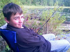 Nicholas Hannon, shown in an undated photo, was 19 years old when he was murdered by long-time friends Connor Angus Campbell, Bradley Michael Flaherty and Keith William Tankard — all 19 at the time — in February 2014.