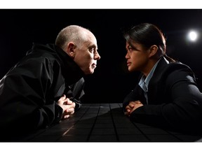 Lissa Neptuno and David Bloom star in the Nether a new play on at the Firehall Arts Centre.