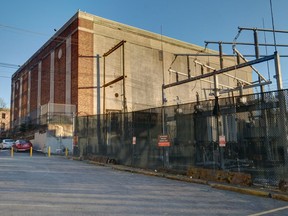 The aging Murrin substation on Union Street near Main Street would be one of two above-ground substations replaced by new underground stations in downtown Vancouver, B.C. Hydro hopes.
