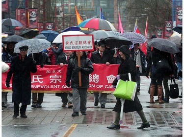 Action from the 44th annual  Chinese New Year Parade in Vancouver, BC., January 29, 2017.