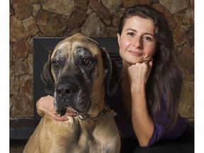 Animal law lawyer Rebeka Breder and her dog Tero at their Port Moody home.
Breder is the founder of Breder Law, whose cases include veterinarian malpractice, defending wildlife and dangerous dogs and animal custody and strata disputes.