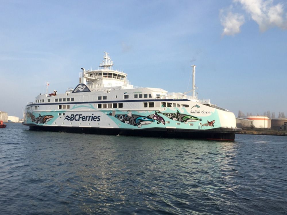 BC Ferries’ Newest Vessel Arrives In Richmond After Journey From Poland ...