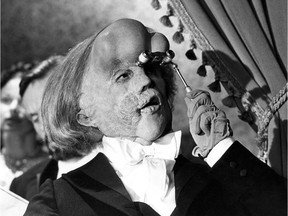 The Elephant Man (1980) Directed by: David Lynch Shown: John Hurt (as John Merrick, "The Elephant Man")  When: 28 Jan 2017 Credit: WENN.com  **WENN does not claim any ownership including but not limited to Copyright, License in attached material. Fees charged by WENN are for WENN's services only, do not, nor are they intended to, convey to the user any ownership of Copyright, License in material. By publishing this material you expressly agree to indemnify, to hold WENN, its directors, shareholders, employees harmless from any loss, claims, damages, demands, expenses (including legal fees), any causes of action, allegation against WENN arising out of, connected in any way with publication of the material.** ORG XMIT: wenn30814176