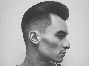 The fade haircut remains one of the strongest trends for men.