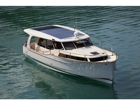 The Greenline 33 will be at the Vancouver Boat Show this weekend.