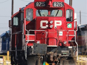 File photo: A CP Rail train.