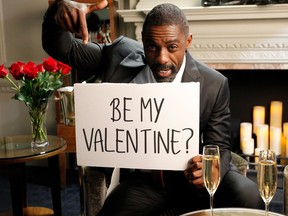 Idris Elba wants to be your Valentine.