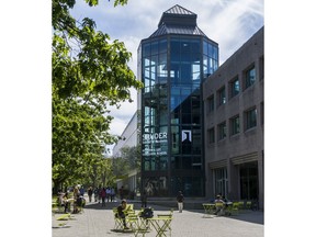 The Sauder School of Business on the University of B.C. campus at Vancouver in August 2015. Jenelle Schneider/PNG files