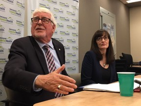 Dr. Perry Kendall, provincial chief medical officer, and Dr. Patricia Daly, chief medical officer with Vancouver Coastal Health, are pitching a provincewide plan to give clean medical heroin or synthetic morphine to addicts.