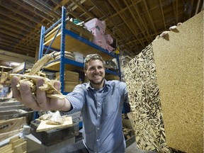 University of B.C. researcher Felix Böck and his team, have come up with a way to turn wood waste into industrial-grade particleboard for use in items like furniture. Metro Vancouver supported the research because it's a way to recycle all that wood from demolitions across the region. Nearly 2,500 houses are demolished in Metro each year.