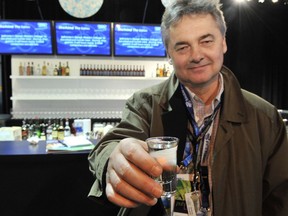 Vancouver Sun Columnist Pete McMartin toasted a premium Russian vodka at Sochi World in Vancouver in 2010, and in 2017 he raises a glass to farewell his 41 year career at the Vancouver Sun.