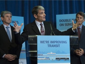 TransLink CEO Kevin Desmond spoke to the Mayors' Council about the lack of freight-related delays on the West Coast Express.