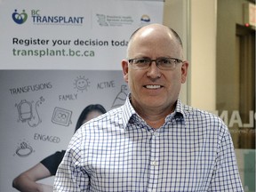 Dr. Sean Keenan, medical director of donations for BC Transplant in action in Vancouver, BC., January 18, 2017.