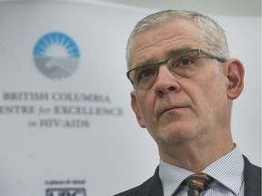 Dr. Julio Montaner speaks at Hope to Health Research Clinic in Vancouver.