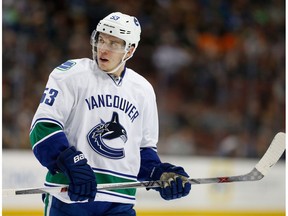 Bo Horvat is sore, has stitches to his head, but will face Chicago today.