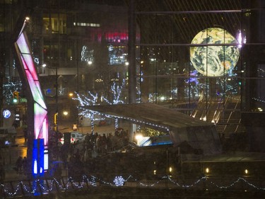 People gather to celebrate at Concord's New Year's Eve Vancouver Celebration, held at Canada Place on Dec. 31, 2016.