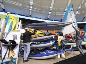 2017 Vancouver International Boat Show, B.C place Vancouver, Jan 18, 2017, Photo: Francis Georgian, Trax# 00047349A. [PNG Merlin Archive]