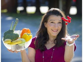 Cristina Sutter, a registered dietician with SportMedBC, says a diet high in vegetables and fruits will keep those training or the Vancouver Sun Run healthy.