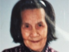 Young Zhong, 93, went missing Jan. 20 in Vancouver.