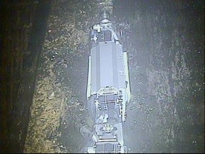This Feb. 16, 2017 photo released by Tokyo Electric Power Co. (TEPCO) shows a remote-controlled &ampquot;scorpion&ampquot; robot inside the Unit 2 reactor&#039;s containment vessel at Fukushima Dai-ichi nuclear power plant in Okuma town, Fukushima prefecture, northeastern Japan. Robot probes sent to one of Japan&#039;s wrecked Fukushima nuclear reactors have suggested worse-than-anticipated challenges for the plant&#039;s ongoing cleanup. (TEPCO via AP Photo)