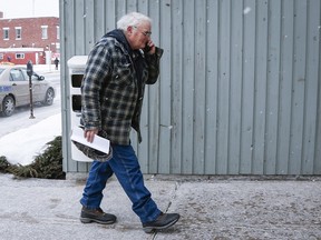 Brandon Blackmore arrives at the courthouse in Cranbrook, Friday, Feb. 3, 2017.