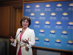Premier Christy Clark is planning for a commission to study funding of political parties, but after the election.