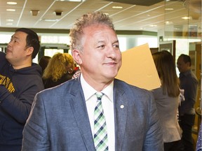 Mike Lombardi, pictured here in 2016, will run again for school board trustee in Vancouver's October 2017 byelection.