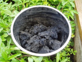 Example of biosolids.