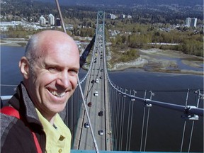 Kevin Thomson and his company Legendworthy Quest Inc. are starting an adventure climbing business on the Lions Gate Bridge.